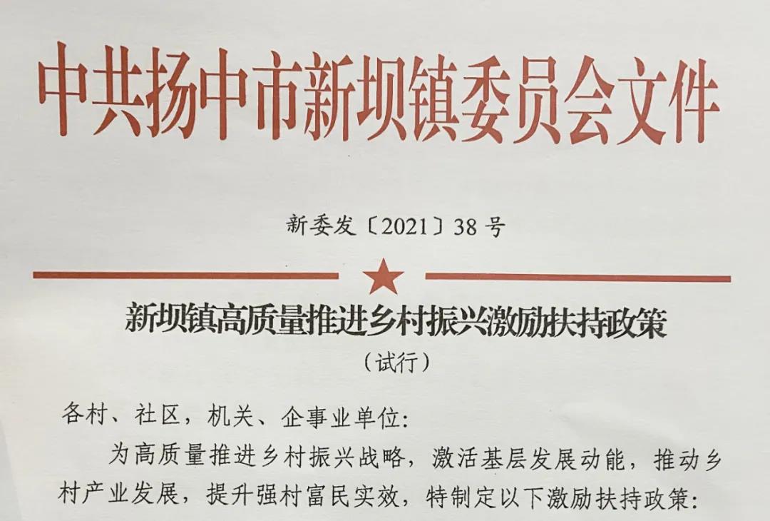 出台《新坝镇高质量推进乡村振兴激励扶持政策》.jpg